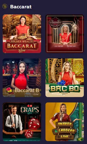 Playfina Baccarat