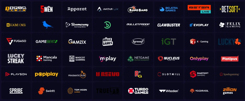 Playfina Providers